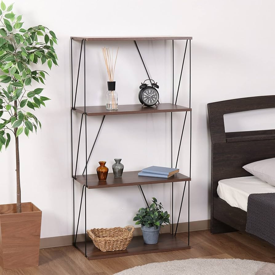 Amazon.co.jp: 不二貿易 オープンラック ワイヤーラック 幅61